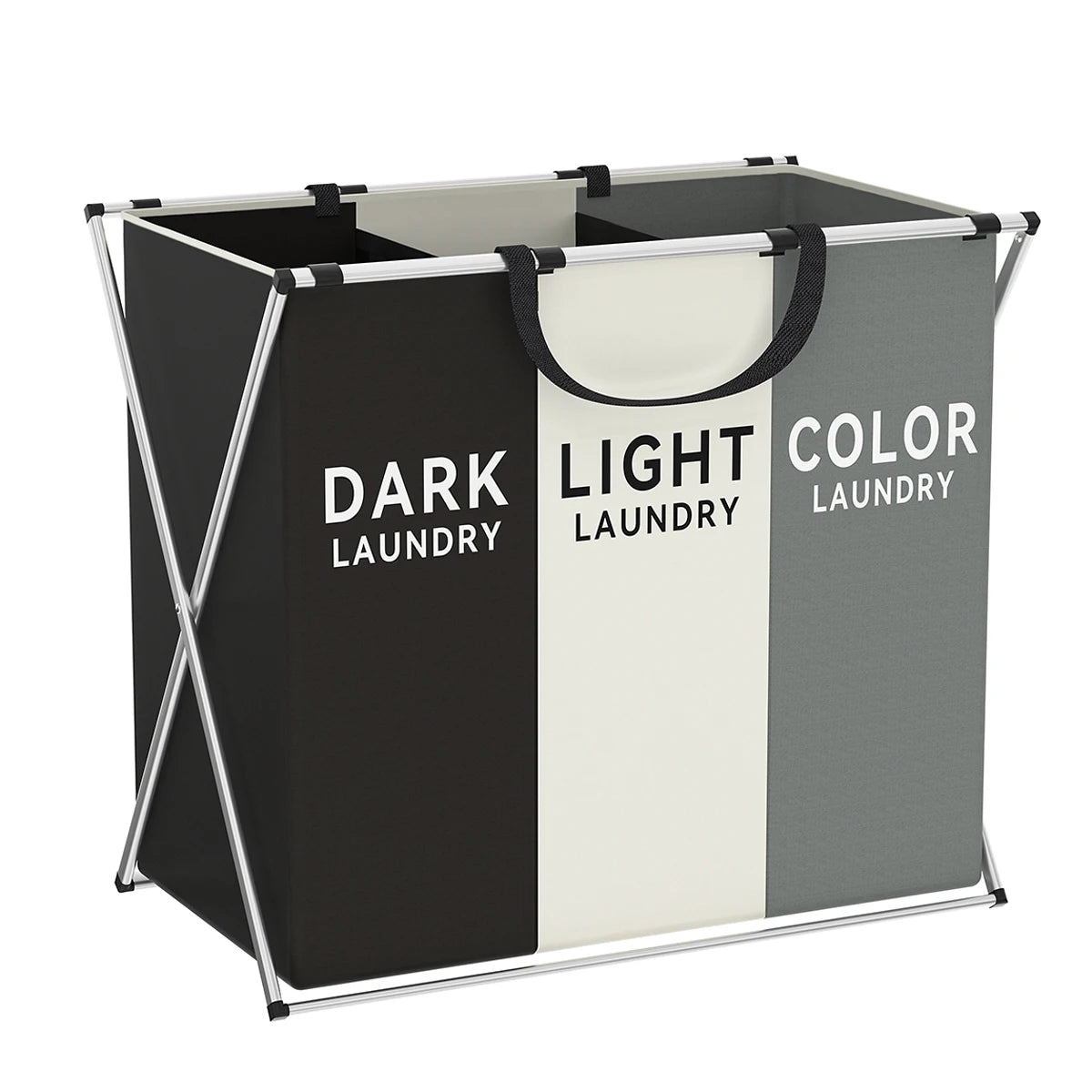SortEase™ – Minimal Laundry Organizer with Foldable Design