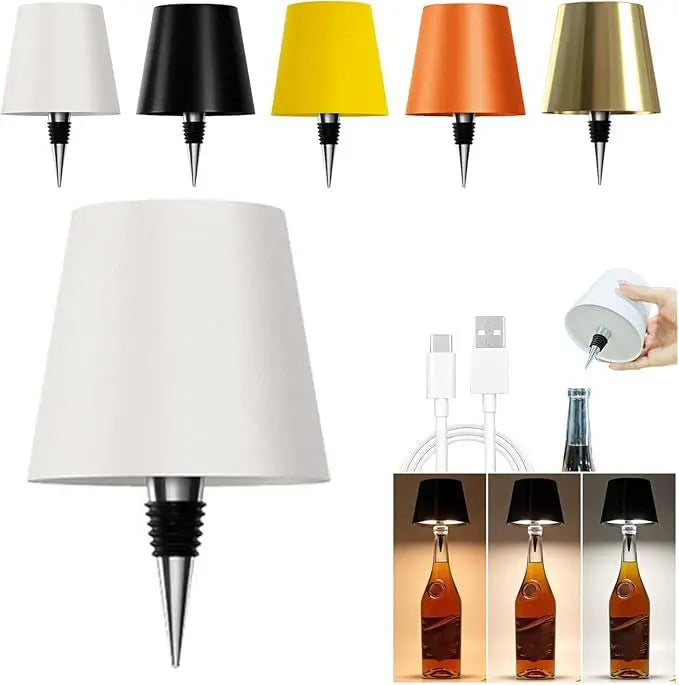 GlowTop™ – Creative Wine Bottle Lamp