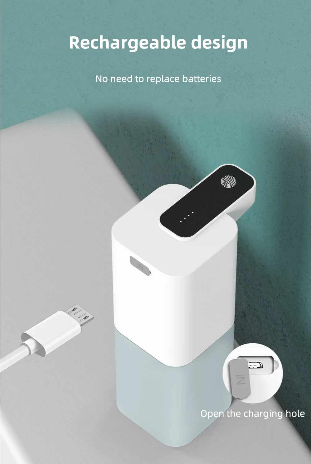 FoamSense™ – Touchless Automatic Soap Dispenser