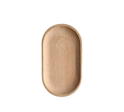 WoodNest™ – Handcrafted Beechwood Plate for Calm Dining