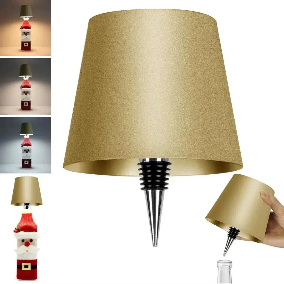 GlowTop™ – Creative Wine Bottle Lamp
