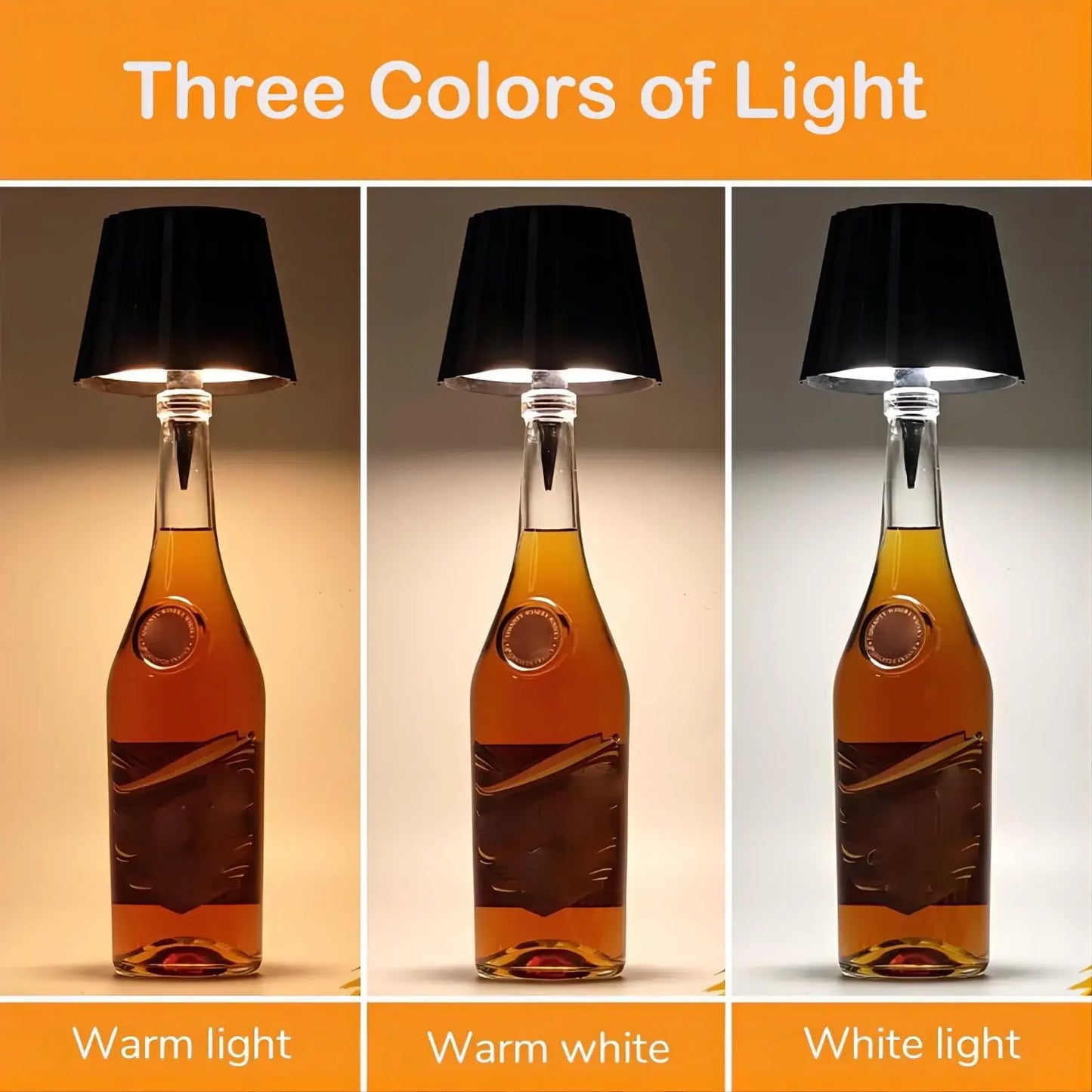 GlowTop™ – Creative Wine Bottle Lamp