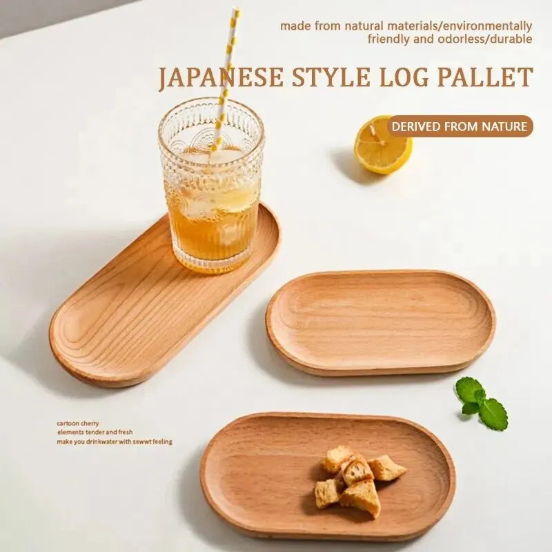 WoodNest™ – Handcrafted Beechwood Plate for Calm Dining