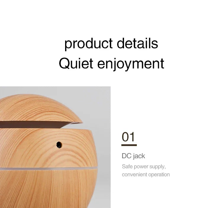 MistNest™ – USB Essential Oil Diffuser for Calm, Quiet Spaces