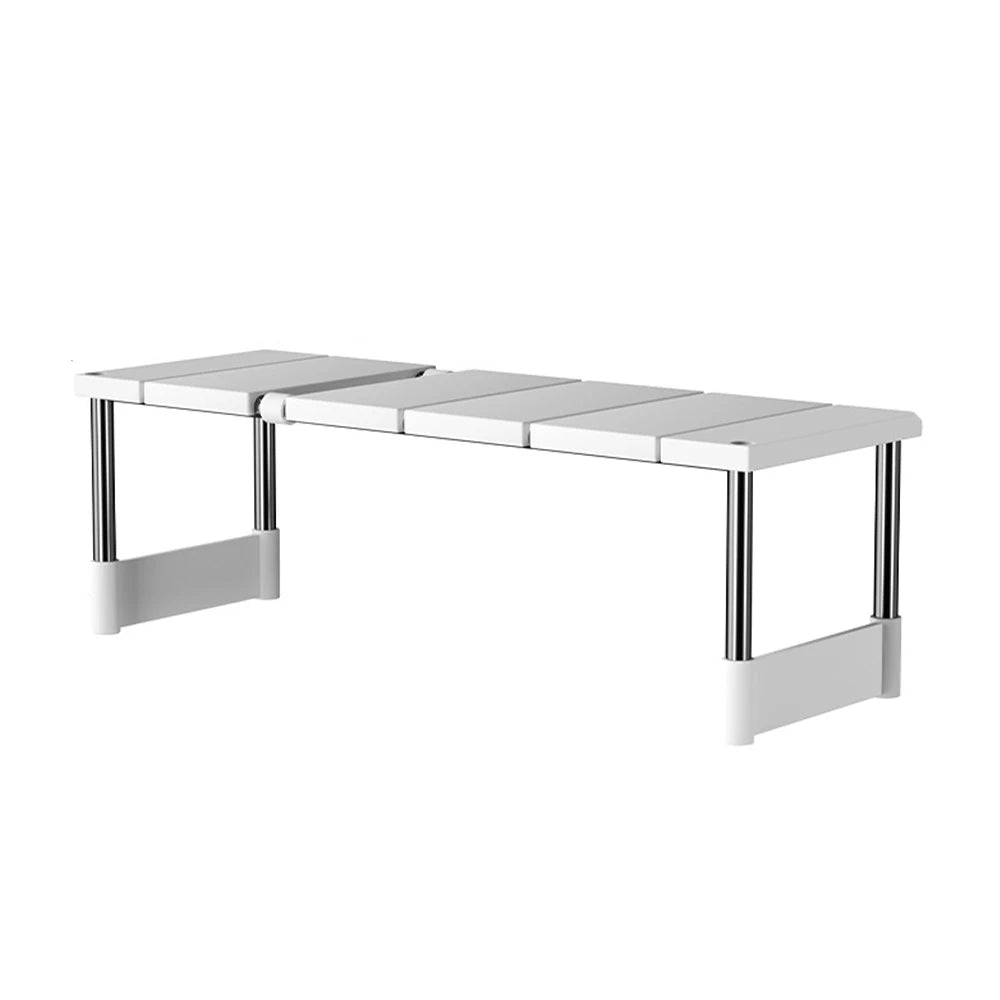 LayerNest™ – Stackable Organizer Shelf for Calm, Tidy Spaces