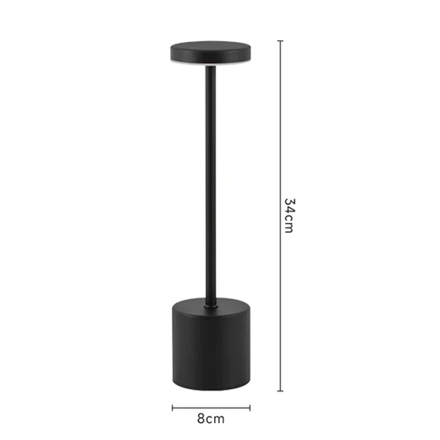 AuraGlow™ – Touch-Control LED Table Lamp