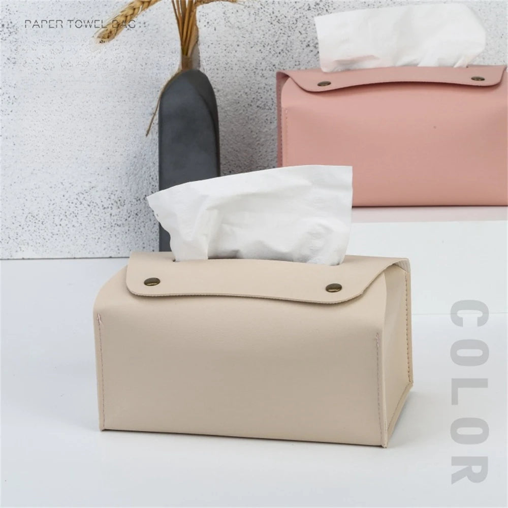 TidyNest™ – Soft-Touch Tissue Box for Calm, Clutter-Free Spaces