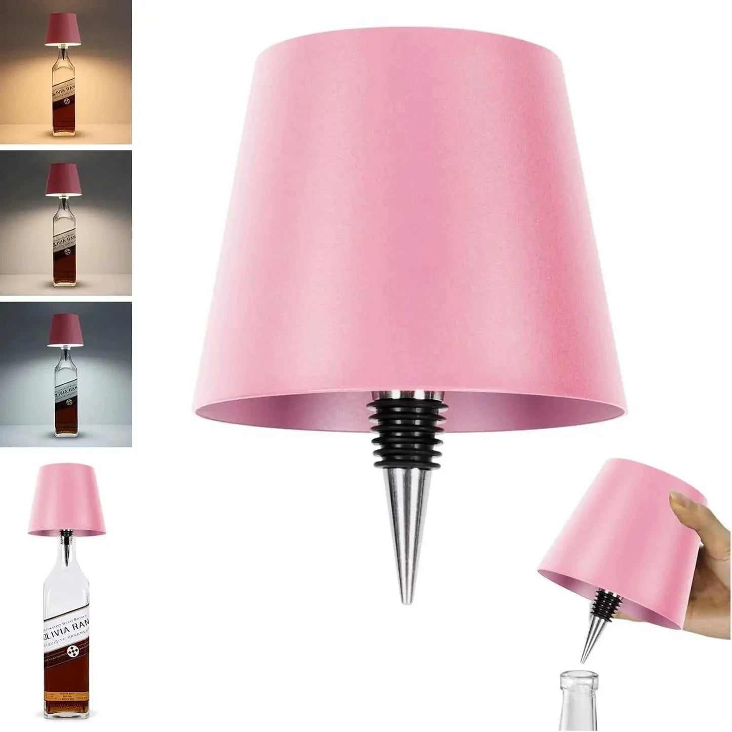 GlowTop™ – Creative Wine Bottle Lamp
