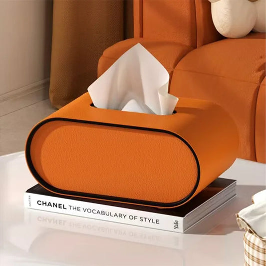 TidyTray™ – Minimal Tissue & Essentials Organizer for Calm Spaces