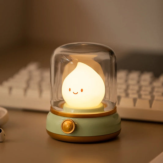 GlowDot™ – Cute USB Rechargeable Night Light for Calm Corners