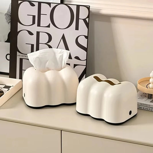 CloudKeep™ – Soft Cloud-Shaped Tissue Box for Calm Spaces