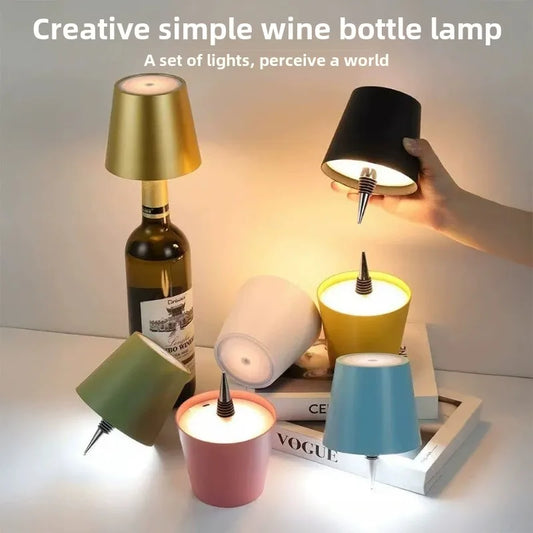 GlowTop™ – Creative Wine Bottle Lamp