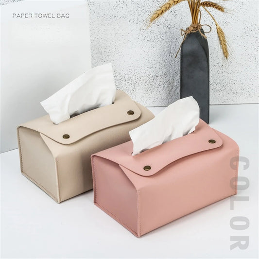 TidyNest™ – Soft-Touch Tissue Box for Calm, Clutter-Free Spaces