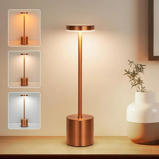 AuraGlow™ – Touch-Control LED Table Lamp